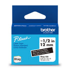 Brother Genuine BTAG335 Label Tape for P-touch Label Makers - White on Black - 12 mm W x 4 m L-Whatever your project, you have our word on it.Trust Brother, Canada’s reliable label maker brand for all your labelling needs.