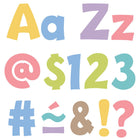 TREND Enterprises Inc Punch-out Ready Letters Summer Morning Theme - 4" - Playful Font-Convenient punch-out letters great for displays, signage, learning activities, labeling, and more!