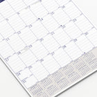 Blueline 2027 DuraGlobe Monthly Wall Calendar - 12" x 17" - Bilingual-One month per sheet, one lightly ruled block per day