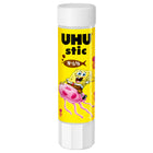 UHU Spongebob Glue Sticks - 8.2g - 5 Pack - Assorted-Highly efficient and cold washable