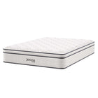 Modway Jenna 12" Innerspring and Foam Full Mattress-Quilted Pillow-Top Cover