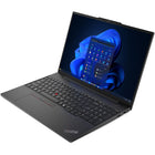 Lenovo ThinkPad E16 Gen 2 16" Laptop - AMD Ryzen 5 7535U - 256 GB SSD - 16 GB RAM - Windows 11 Pro - Black-Typing is comfortable even in low light, thanks to the full-sized, keyboard