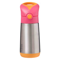 b.box - Insulated Drink Bottle - 350ml - Strawberry Shake-Triple-layer insulation keeps drinks cold up to 8h or warm up to 6h