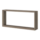 Hudson&Canal Osmond 64"W Console Table - Antiqued Grey Oak-Tabletop features a weight capacity of 50 lbs