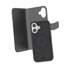 LBT 2-in-1 Switch Wallet folio Case for iPhone 17 - Black-Holds up to 3 cards in its storage compartment