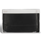 Champs - Collection Onyx Étui à passeport en cuir - Noir-Porte-stylo