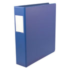 Staples – Reliure économique à anneaux en D – 2 po – bleu foncé-Reliure bleu marine à anneaux ronds de 2 po avec une capacité de 480 pages