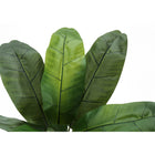 Monarch Specialties - Plante Artificielle - 43 po H - Bananier - Mis En Pot - Touche Réelle - Feuilles Vertes - Pot Noir-Garantie limitée de 5 ans contre les défauts du fabricant
