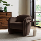 Modway Compose Performance Velvet Accent Chair - Chocolate Brown-Performance Velvet Fabric