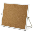 Quartet - Tableau magnétique double face effaçable à sec et en liège - 12" x 10"-LIÈGE HAUTE DENSITÉ : Sa surface en liège naturel auto-réparatrice résiste aux trous de punaise après chaque utilisation, permettant ainsi une réutilisation prolongée sans déformation ni perforation disgracieuse 