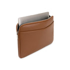 Bugatti Wellington 13" Laptop Sleeve - Cognac-Zippered main compartment