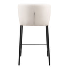 Zuo Linz Counter Stool - Cream - Set of 2-6