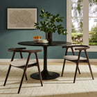 Modway Henry Vegan Leather and Wood Dining Chair - Stone-Vegan Leather Upholstery
