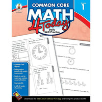 eBook: Carson Dellosa 104590-EB Common Core Math 4 Today - Grade 1-You will receive two emails: one confirming your entire order, and one with a "Download Software" buttonYou can download immediately or return to your email to download later