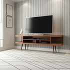 Manhattan Comfort Utopia 70.47" Modern TV Stand - Maple Cream-Recommended for a 65" TV