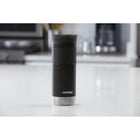 Contigo Byron Stainless Steel Travel Mug - 591 mL - Licorice-Perfect Fit: Fits Car Cup Holders And Under Most Single-Serve Brewers