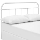 Modway Serena Full Steel Headboard - White-Non-Marking Foot Caps