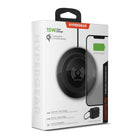 HyperGear 15W ChargePad Pro Wireless Fast Charger with USB-C Hub - Black-Adapter AC Input: 100-240V, 50/60Hz