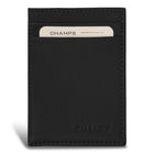 Champs - Porte-cartes Mag Hybride en cuir Onyx - Noir-Porte-cartes hybride magnétique en cuir