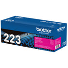 Brother TN223 Magenta Toner Cartridge, Standard Yield-Average 1,300-page yield
