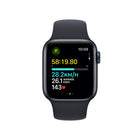 Apple - Watch SE (2e génération) - 40 mm - GPS - Boîtier en aluminium minuit avec bracelet sport minuit - Petit / Moyen-Personnalisation Facile – Les bracelets sont offerts en plusieurs styles, matériaux et couleurs. Et avec les cadrans personnalisables, vous trouverez la bonne combinaison pour toute occasion
