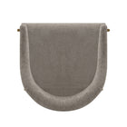 Manhattan Comfort - Lot de 2 fauteuils de salle à manger modernes Lia 24,8 po en chenille, coloris pierre-23,23 po L x 20 po l x 31,89 po H