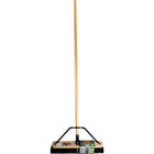 Globe - Balai-brosse d'entrepreneur en bloc de bois assemblé de 18 po The Beast-Balai robuste commercial pour usage intérieur et extérieur