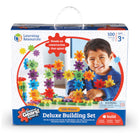 Learning Resources Gears! Gears! Gears! 100-Piece Deluxe Building Set -Material: Plastic