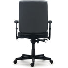Staples Tillcott Luxura Task Chair - Grey-Back Dimensions: 20.3" - 23.2" H x 18.2" W