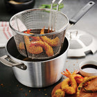 Tramontina Pro Fusion 5.5 Qt Nonstick Deep Fryer with Lid - Progrey-6