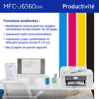 Brother - MFC-J6560DW Imprimante tout-en-un à jet d’encre couleur sans fil INKvestment avec impression au format 11 po x 17 po et écran tactile couleur de 2,7 po-Qualité d’impression professionnelle. Notre système de détection automatique PerfectPrint assure une qualité d’impression fiable et constante et des impressions nettes et précises qui vous donneront entière satisfaction