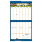 MotherWord 2026-2027 Monthly Tabbed Wall Calendar - 11" H x 12" W - French-The perfect calendar for busy moms!