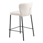 Zuo Linz Counter Stool - Cream - Set of 2-7
