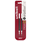uni-ball 207 Retractable Gel Pen Refills - 0.7mm - Black - 2 Pack-Gel Pens