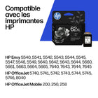 HP 62XL Cartouche d'encre noire à rendement élevé d'origine (C2P05AN)-Obtenez jusqu'à deux fois plus de pages avec les cartouches d'encre d'origine HP XL en comparaison avec les cartouches standard