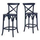 Modway Gear Counter Stool - Midnight Blue-7