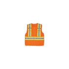 Zenith Safety Csa Compliant High Visibility Surveyor Vest, High Visibility Orange, Medium - 6 Pack-Colour: High Visibility Orange