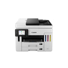 Canon GX7120 Wireless MegaTank All-in-One Printer - White-Uses Ink Bottles GI-26 (BK, C, M, Y)