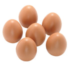 Yellow Door Play Eggs 6-Piece Set-Realistic play eggs are great for role play or in the mud kitchen