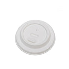 Eco-Packaging Compostable Fibre Tab Lids - 90mm - 1000 Pack-Made from 100 percent renewable resources - sugarcane pulp
