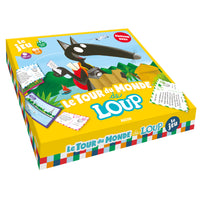 Auzou Game Le Loup Travel the World-Colourful Gama Board