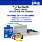 Brother Genuine LC506YS Ink Cartridge - Standard Yield - Yellow  -These ink cartridges are engineered to work seamlessly with your Brother printer