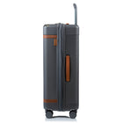 Champs Vintage III 3-Piece Hardside Luggage Set - Expandable - Grey-USB charging port on 20" case