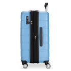 Travelpro Odyssey 24" Medium Check-In Hardside Luggage - Spinner - Blue-Patented PowerScope handle locks in two positions to accommodate users of different heights