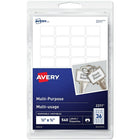 Avery White Print or Write Removable Rectangular Multiuse Labels, 1/2" x 3/4", 540 Pack, (2311)-Removable labels offer the convenience of labeling boxes, envelopes, packages and more with the freedom to change, revise and update materials as content changes.