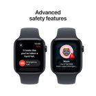 Apple Watch SE 3 - 40 mm - GPS - Midnight Aluminum Case with Midnight Sport Band - S/M-Set up Apple Watch For Your Kids, even if they don’t have their own iPhone.10 So they can call, text, and share their location