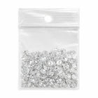 KL Rubber Resealable Polyethylene Bag with Hang Hole - 2 Mil - 1.5" x 1.5" - 1000 Pack-5