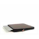 PKG Stuff Sleeve 15" Heathered Taupe Laptop Sleeve -Comes with vegan Leather Accents 