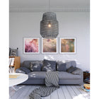 Zuo Daydream Ceiling Lamp - Grey-MAX 60W A19 shape E26 socket Light Bulb x1 (Not Included)