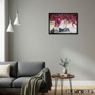 Montreal Canadiens Game-Winning Goal - Framed Canvas - 31" x 22"-Ready to hang - arrives fully assembled